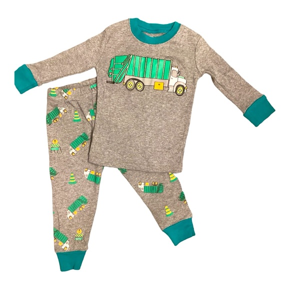Little Pajamas Garbage Truck Pajamas - Picture 1 of 2